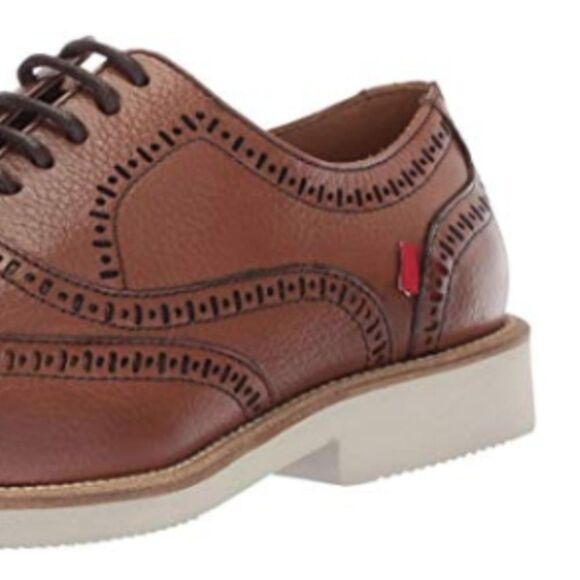 MARC JOSEPH NEW YORK‎ Men\'s Leather Oxford Shoes Office Cognac Size 9.5 main image 5